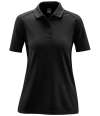 GPX-5W Stormtech Ladies Endurance HD Polo Shirt Black / Dolphin colour image